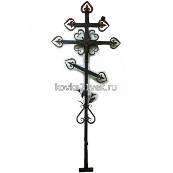 Крест с иисусом 2160х880мм